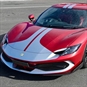 Ferrari 296 Driving Experience Parked on Track